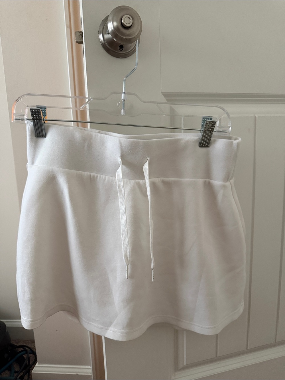 White Drawstring Skirt